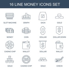 16 money icons