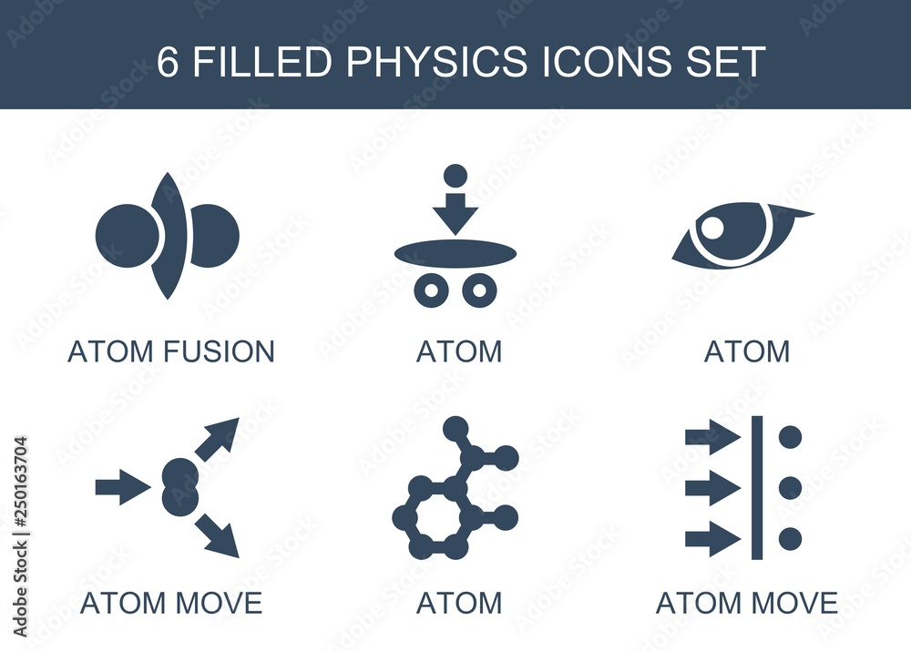 Sticker physics icons