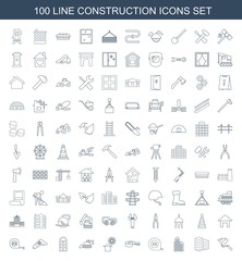 100 construction icons