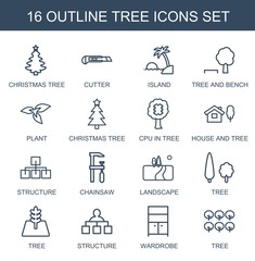 tree icons