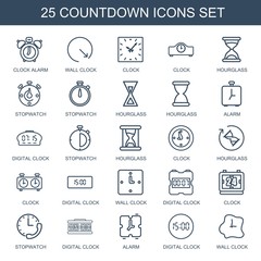 countdown icons