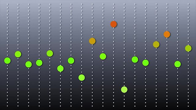 bouncing beats abstract background