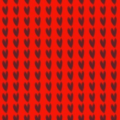 Heart seamless pattern.Colorful hearts.Packaging design for gift wrap. Abstract geometric modern background. Vector illustration. Art style. Heart seamless pattern. 