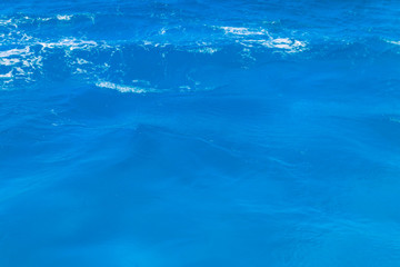 Blue water texture