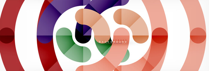 Circular lines design background