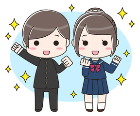 やる気に満ちた学生