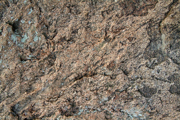 Texture of old stone. Top view.