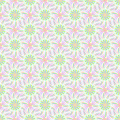  beautiful illustration of colorful abstract background, seamless pattern in pastel colors