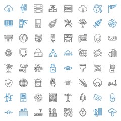system icons set