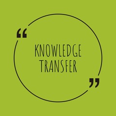 Knowledge transfer word concept