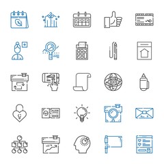 website icons set