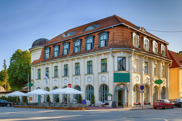 Historical building in Parnu, Estonia
