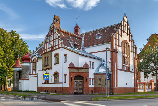 Historical house in Parnu, Estonia
