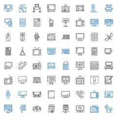 display icons set