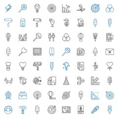 colorful icons set