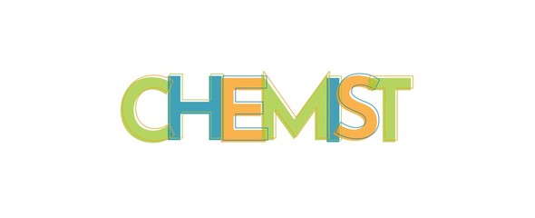Chemist word concept