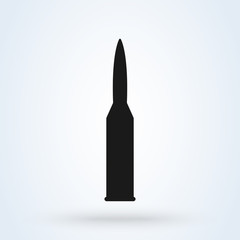 bullet icon vector graphic. isolated on white backgroun