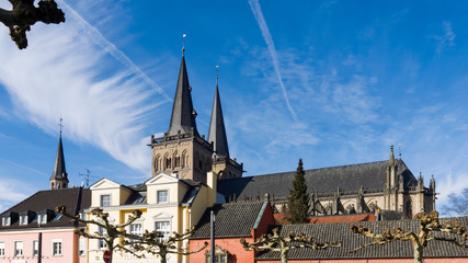 Fototapeta premium Blick auf Xantener Dom