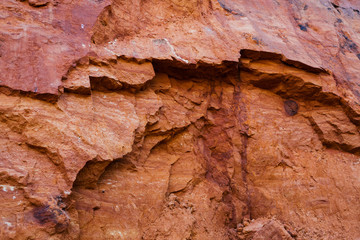 Fototapeta premium Natural Resources Red Clay