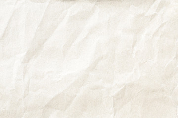 Old brown crumpled paper texture