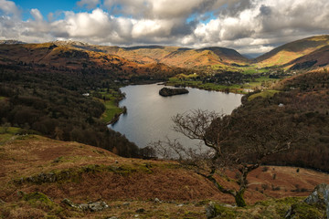 View of Grasmere from Loughrigg Fell