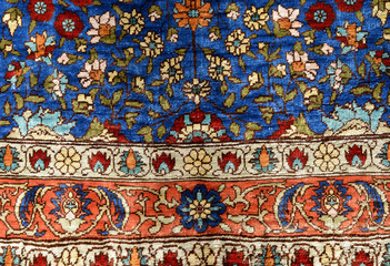 Fototapeta na wymiar Turkish carpet and seamless pattern