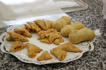 Backwaren: Teigtaschen als Fingerfood