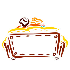 young couple embracing sitting on a soft couch