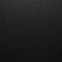 Black abstract squares backdrop