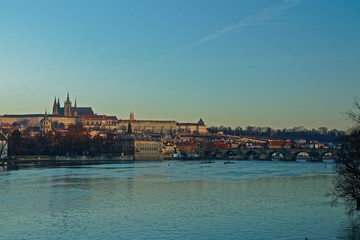Fototapeta na wymiar Prag am Morgen