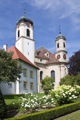 Pfarrkirche St. Katharina in Wolfegg, Baden-Württemberg, Deutschland