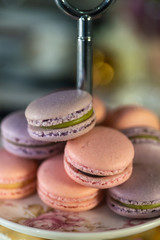 Macarons on Dessert Table