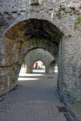 Fototapeta na wymiar Five Arches, Tenby South West Gate, Pembrokeshire