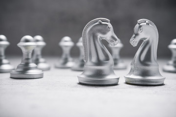 chess knight horse © dimasobko