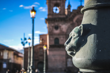 Statue Puma Cuzco  