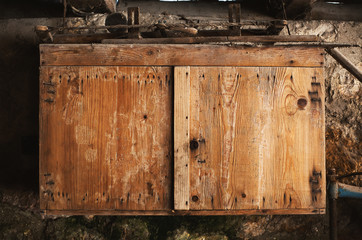 Old Aged Wooden Closet