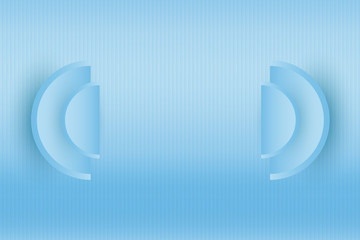 Minimal concept idea. Abstract object