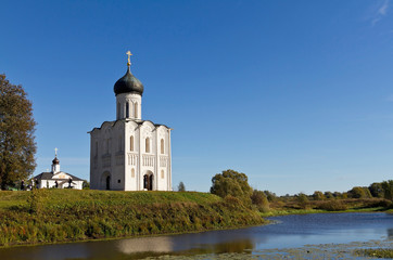 The Church of the Intercession on the Nerl in Bogolyubovo, Russia