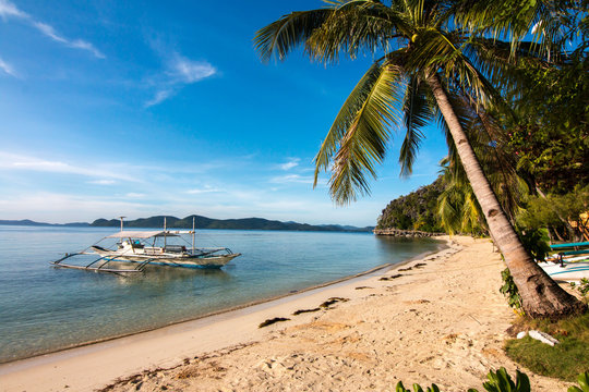 Philippine Coron Island Beautiful Beach