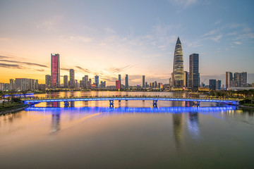 Shenzhen Bay Talent Park Night Scene