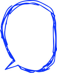 Illustration of a Colorful rough graffiti style callout