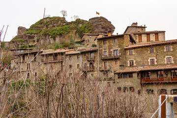 Overview of the historic center of Rupit