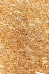 Sawdust in the wall as background