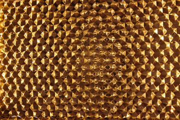gold or yellow metal background and texture.