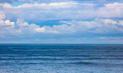 Naklejka na ściany i meble Expanse of water on the sea as an abstract background