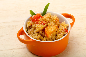 Couscous with meat