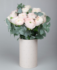 bouquet on white background