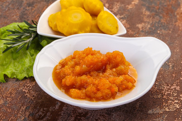 Zucchini squash caviar