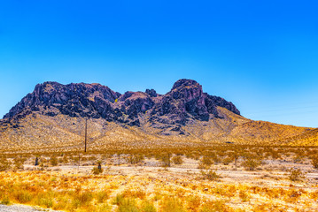 Beautiful scenic views of the state of Nevada.