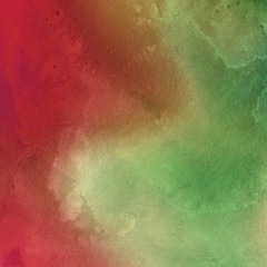 Obraz premium Colorful bright ink and watercolor texture on white paper background. Paint leaks and ombre effects. Hand painted abstract image.